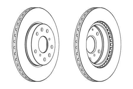 562534CH Champion Тормозной диск