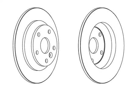 562536CH Champion Гальмівний диск