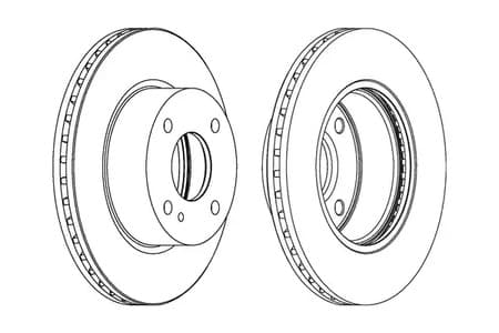 562539ch Champion Гальмівний диск