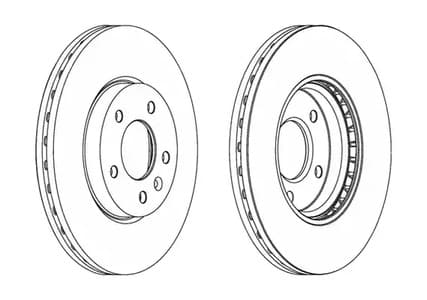 562631ch Champion Гальмівний диск