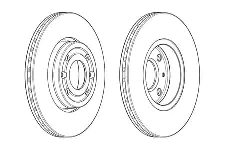 562636CH Champion Гальмівний диск