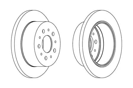 562757CH Champion Гальмівний диск