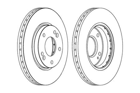 562789ch Champion Гальмівний диск