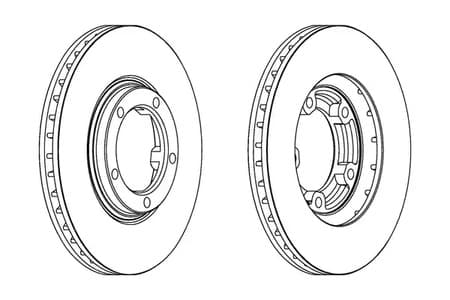 562800CH Champion Гальмівний диск
