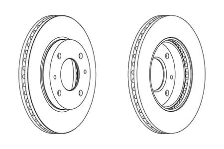 562806CH Champion Тормозной диск