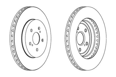 562824ch Champion Гальмівний диск