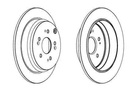 562884CH Champion Гальмівний диск для Honda CR-V