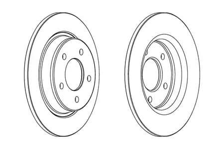 563043CH Champion Гальмівний диск