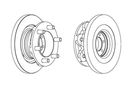 567118CH1 Champion Тормозной диск