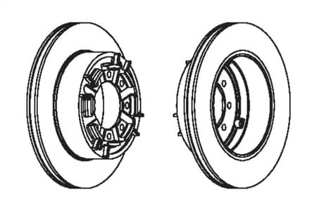 567128CH1 Champion Гальмівний диск