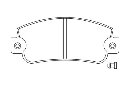 571297ch Champion Гальмівні колодки