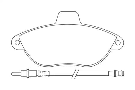 571843CH Champion Гальмівні колодки
