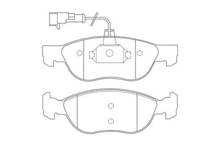 571883CH Champion Тормозные колодки