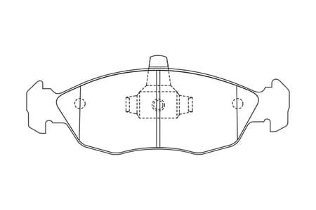 571902ch Champion Тормозные колодки