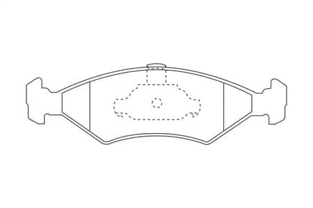 571914ch Champion Тормозные колодки