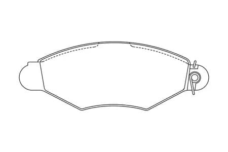 571931CH Champion Гальмівні колодки