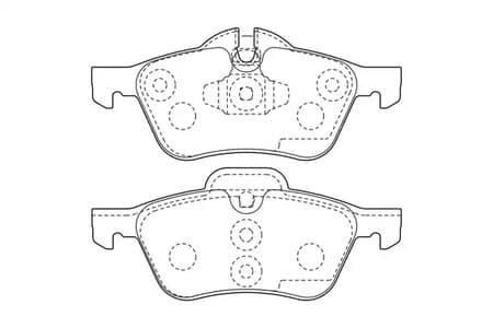 571992ch Champion Гальмівні колодки для MINI Cooper