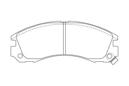 572370CH Champion Гальмівні колодки