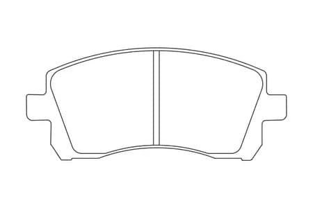 572423CH Champion Гальмівні колодки