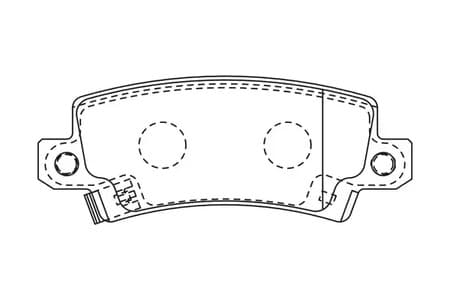 572492CH Champion Гальмівні колодки для Toyota Corolla
