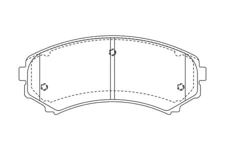 572497ch Champion Тормозные колодки
