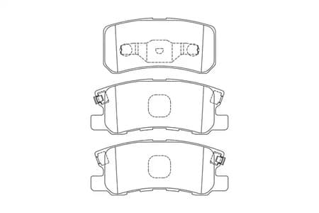 572498CH Champion Тормозные колодки