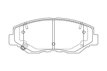 572504ch Champion Гальмівні колодки