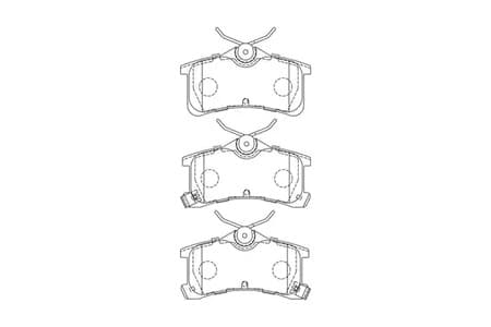 572520CH Champion Гальмівні колодки
