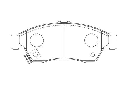 572545CH Champion Гальмівні колодки для Suzuki Liana