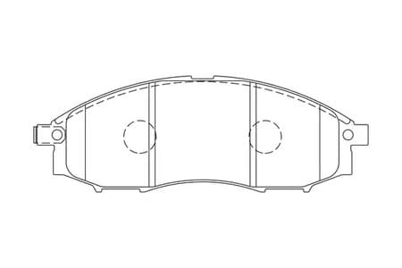 572551CH Champion Тормозные колодки