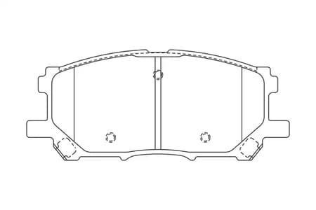 572562CH Champion Гальмівні колодки