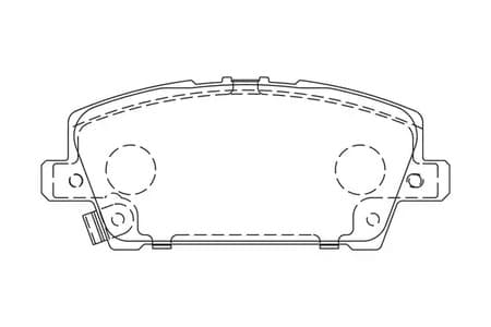 572579CH Champion Гальмівні колодки для Honda Civic