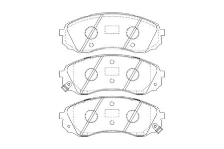 572619ch Champion Гальмівні колодки