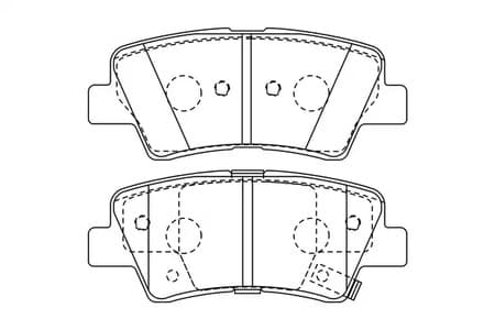 572629ch Champion Гальмівні колодки