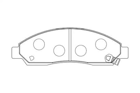 572643ch Champion Гальмівні колодки