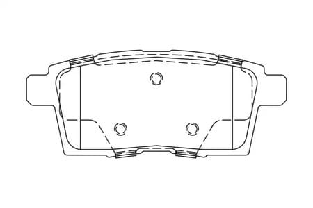 572644CH Champion Гальмівні колодки
