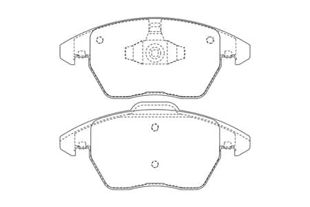 573134CH Champion Гальмівні колодки