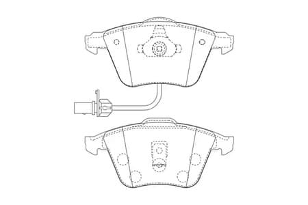573145ch Champion Тормозные колодки