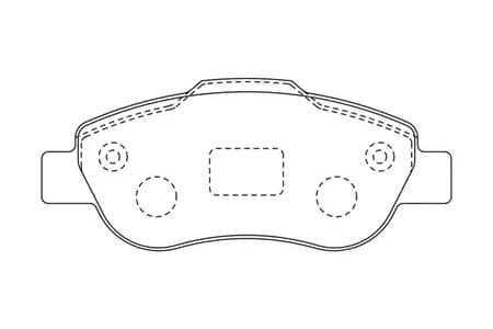 573168CH Champion Гальмівні колодки для Fiat Panda