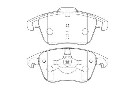 573193CH Champion Тормозные колодки