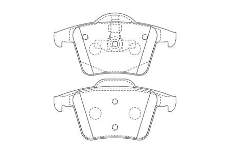 573236CH Champion Тормозные колодки для Volvo XC90