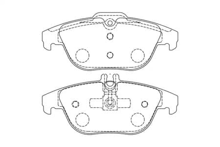 573248CH Champion Тормозные колодки