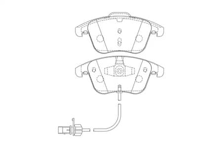 573258CH Champion Гальмівні колодки