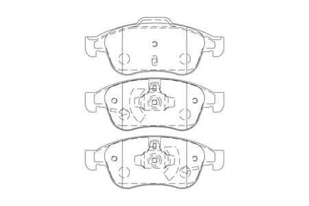 573268CH Champion Гальмівні колодки