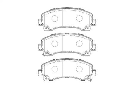 573467ch Champion Гальмівні колодки для Isuzu D-Max