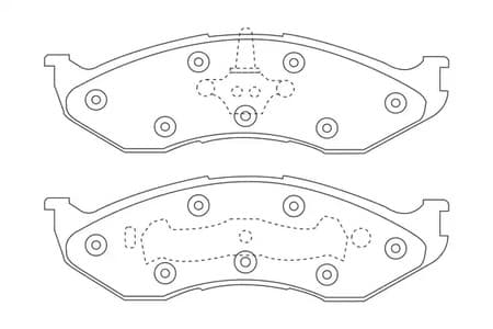 573713CH Champion Гальмівні колодки