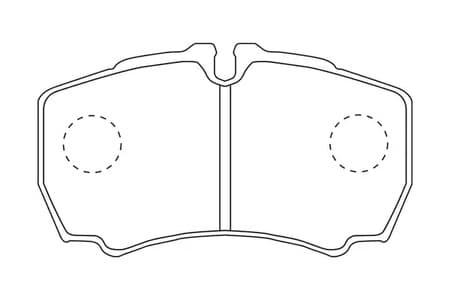 573721CH Champion Гальмівні колодки