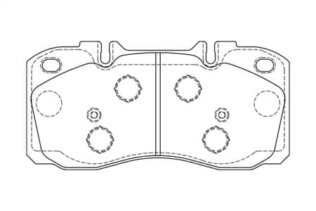 573741ch Champion Гальмівні колодки