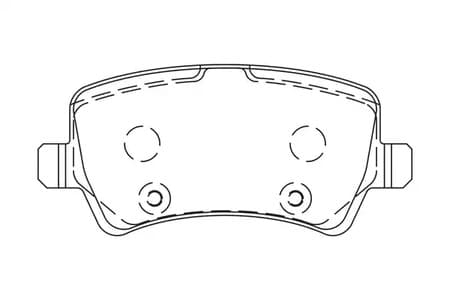 573748CH Champion Тормозные колодки