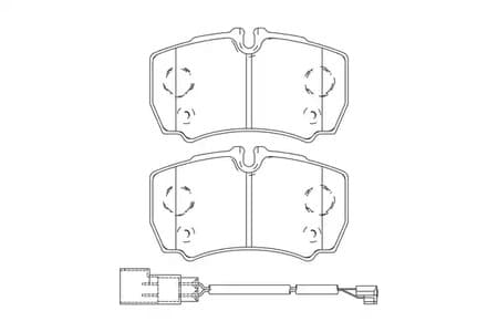 573749CH Champion Гальмівні колодки